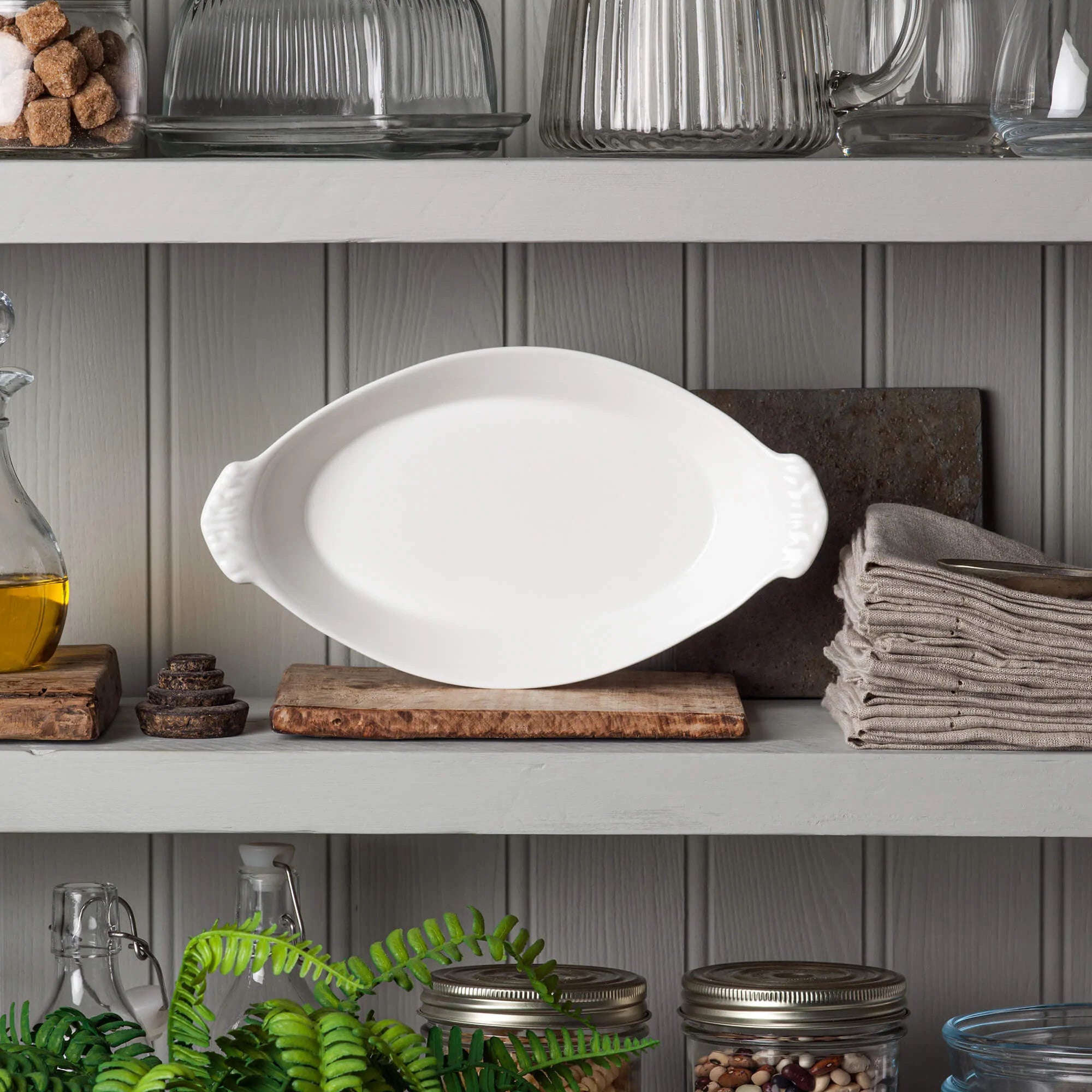 CKS White 23cm Gratin Dish