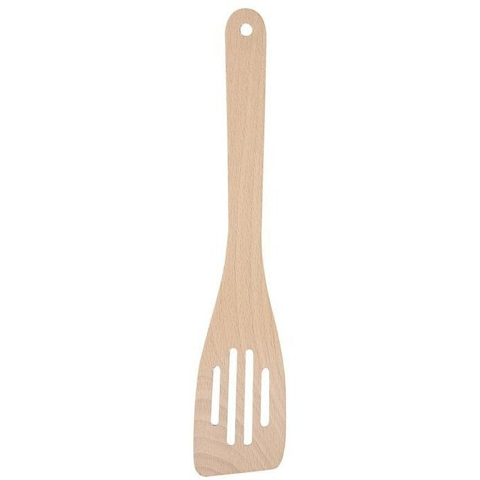 T&G Beech Slotted Spatula