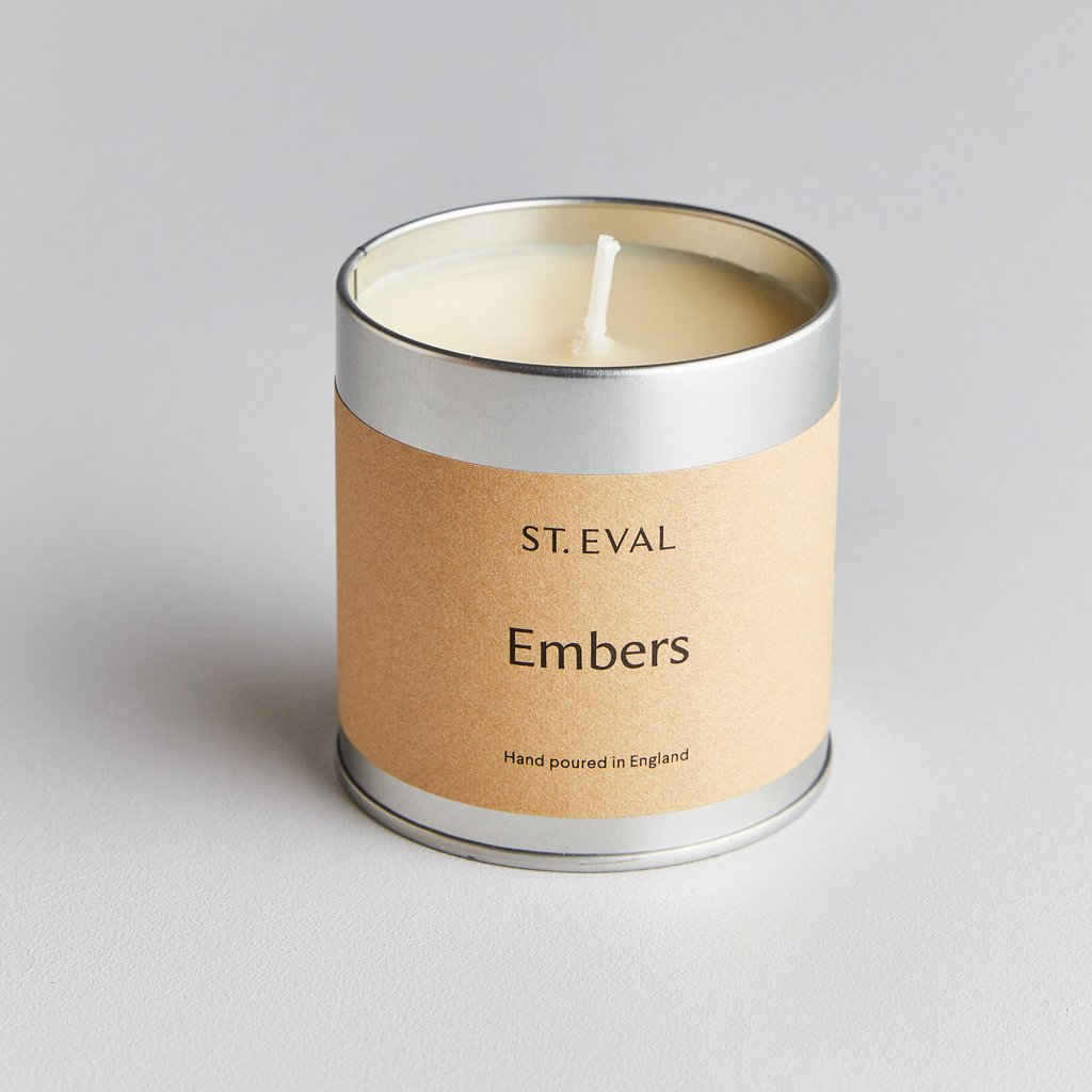 St. Eval Embers Tin Candle