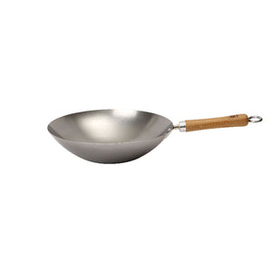 Dexam School of Wok 12" Carbon Steel Wok