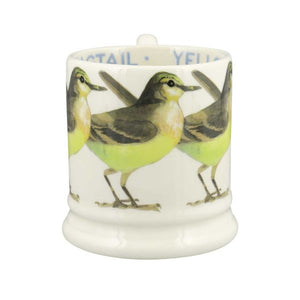 Emma Bridgewater Birds Yellow Wagtail Half Pint Mug